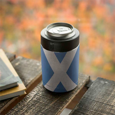 Scotland Flag Distressed Yeti Colster Can Insulator  Skin